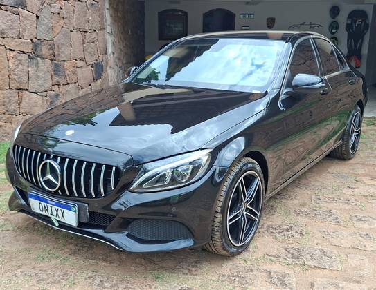 MERCEDES-BENZ C 180 1.6 CGI 16V TURBO FLEX 4P AUTOMÁTICO